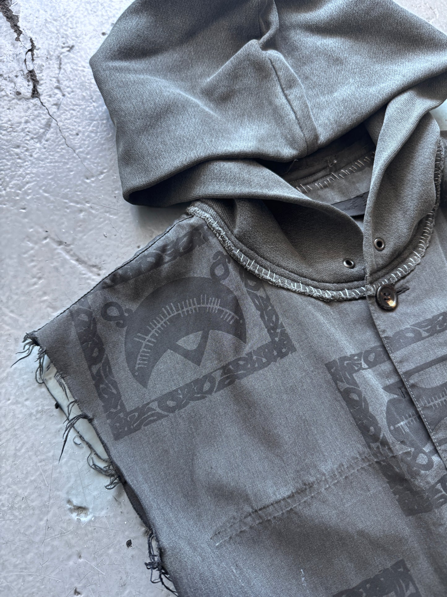 undercover aw03 scab button vest M