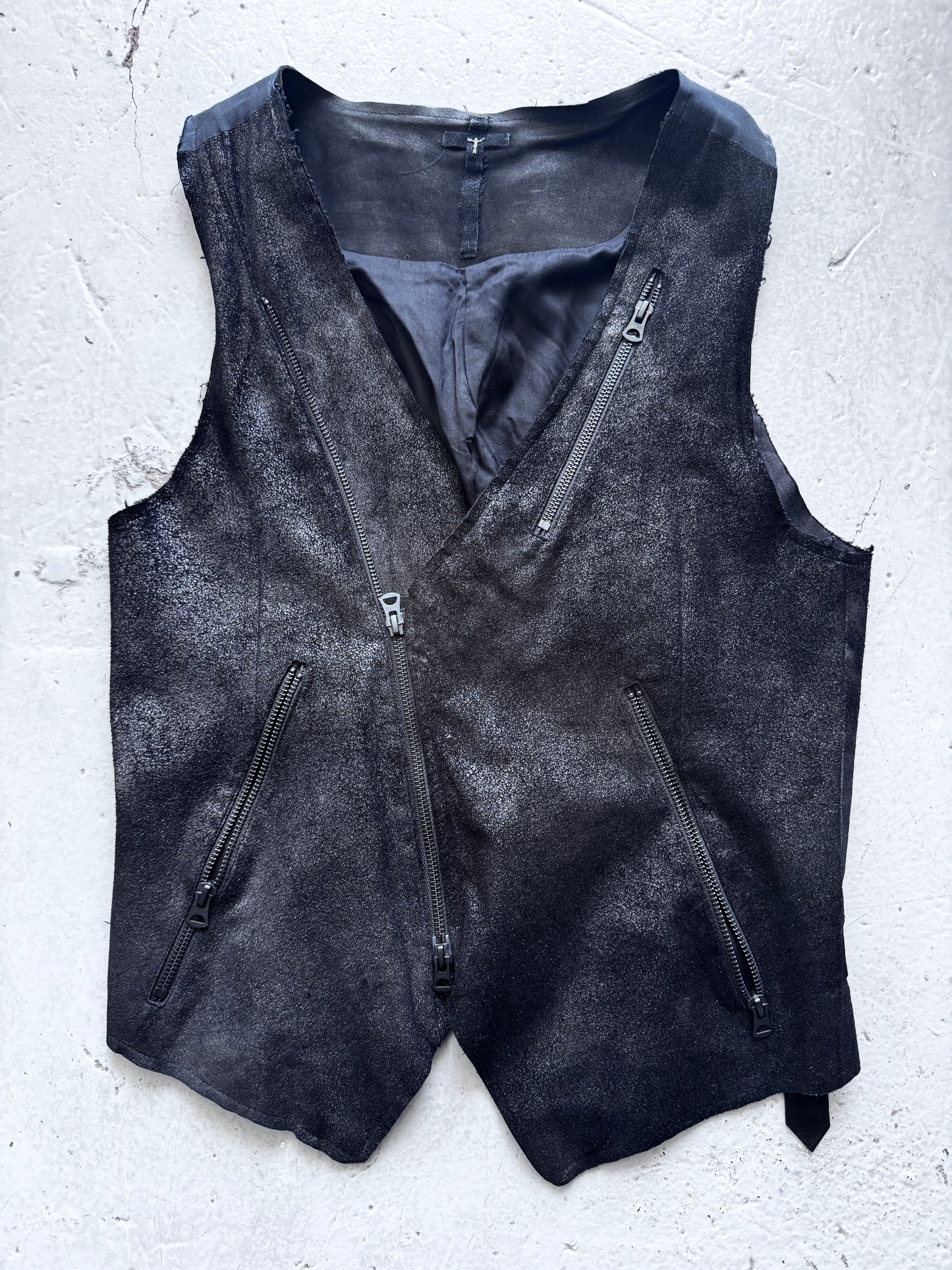 lgb coated asymmetric vest S/M