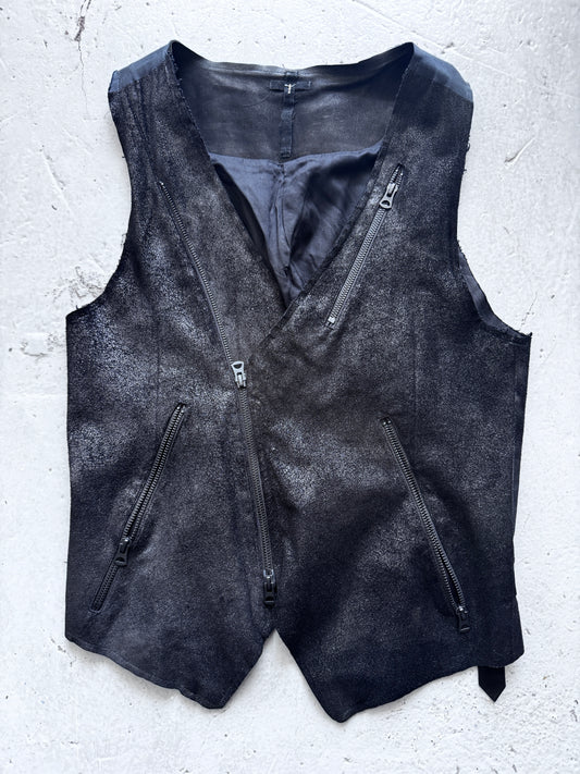 lgb coated asymmetric vest S/M