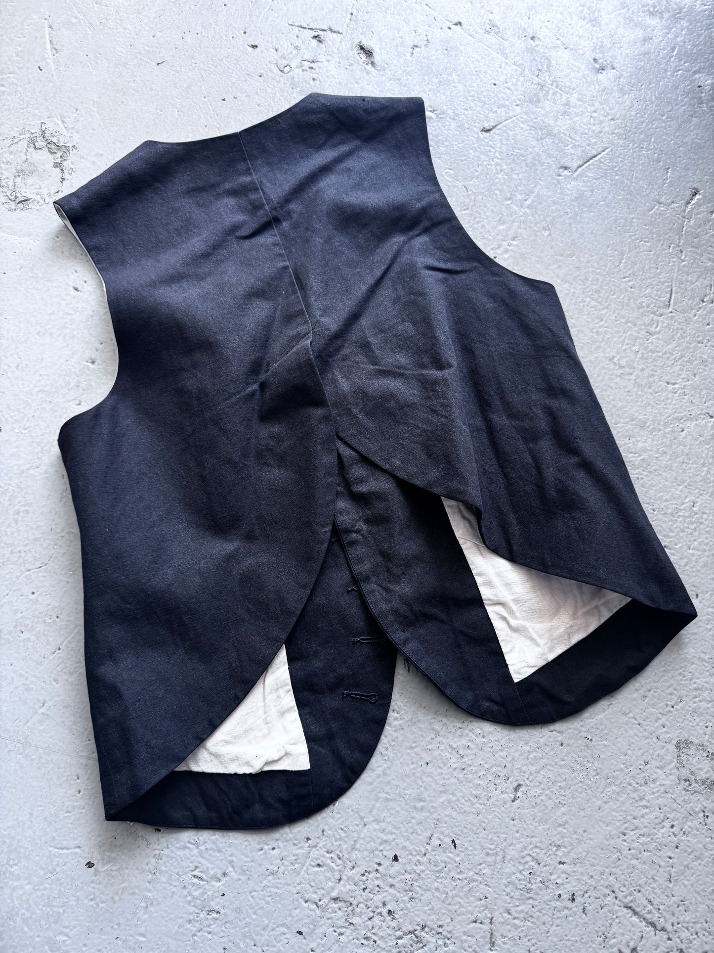 klasica tulip curved waistcoat M
