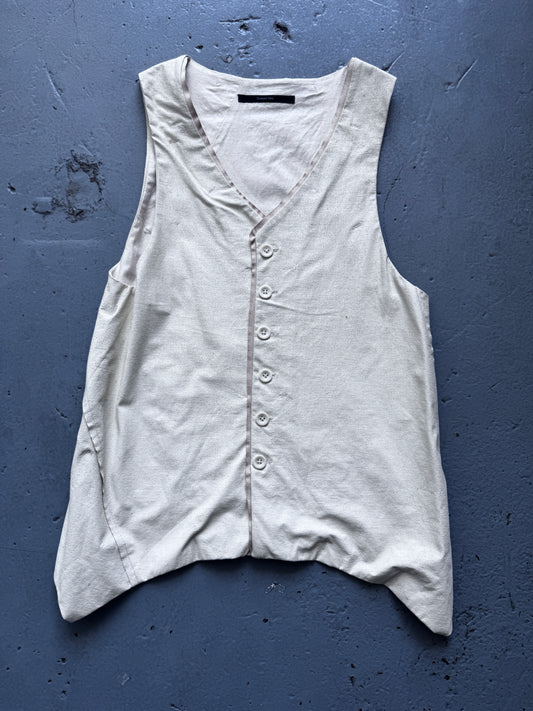 yasuyuki ishii coated waistcoat M
