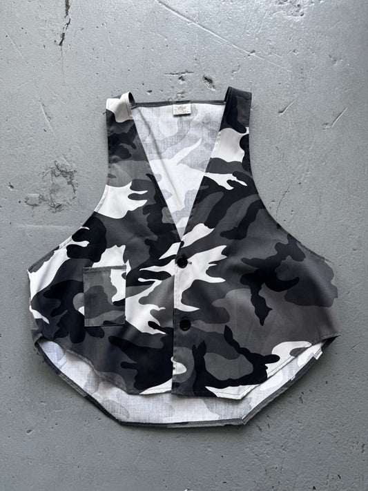 camo waistcoat