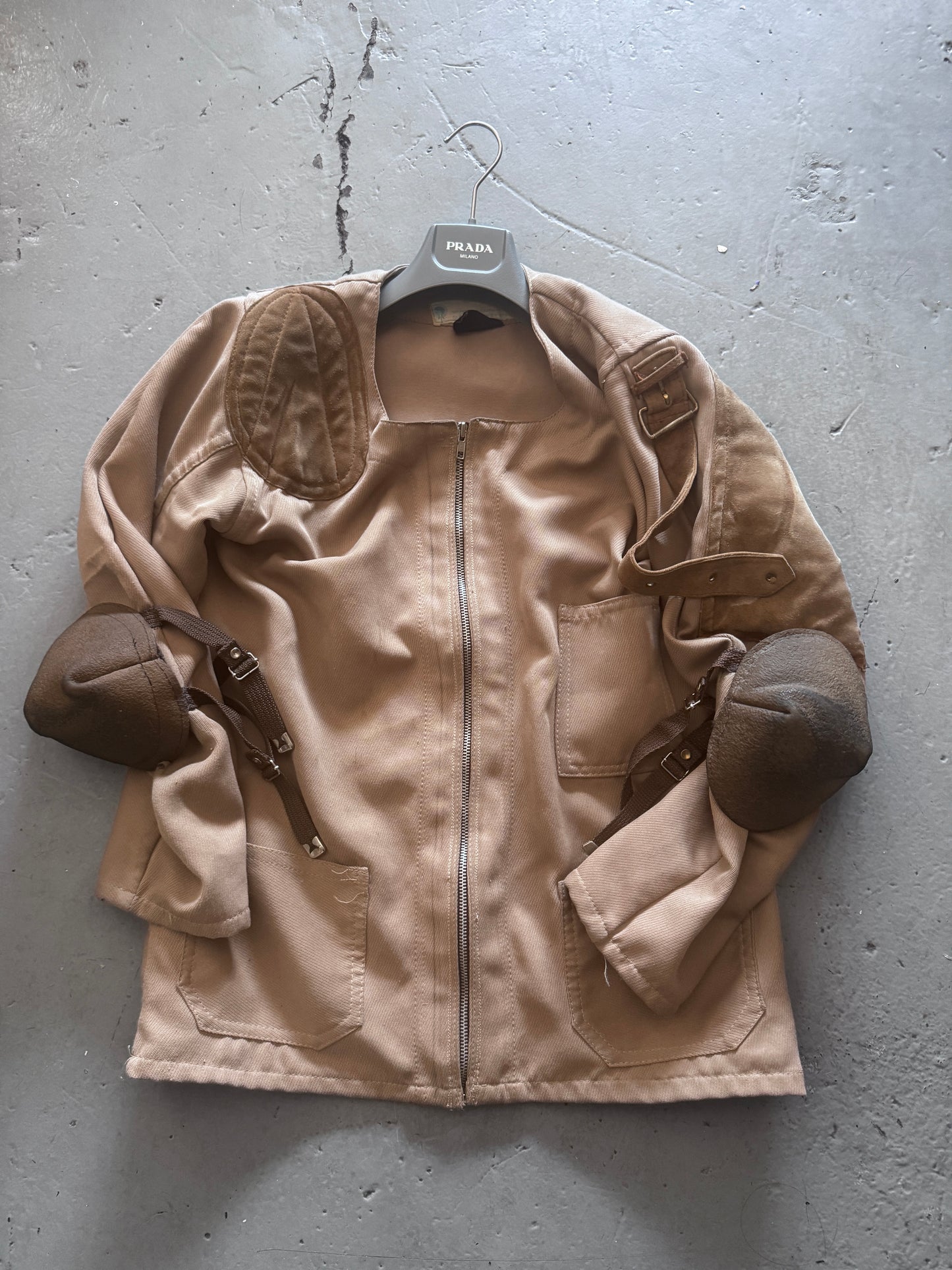 vintage pad shooting jacket