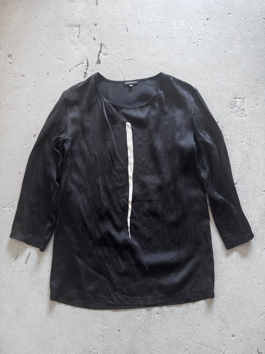 ann demeulemeester silk nail top