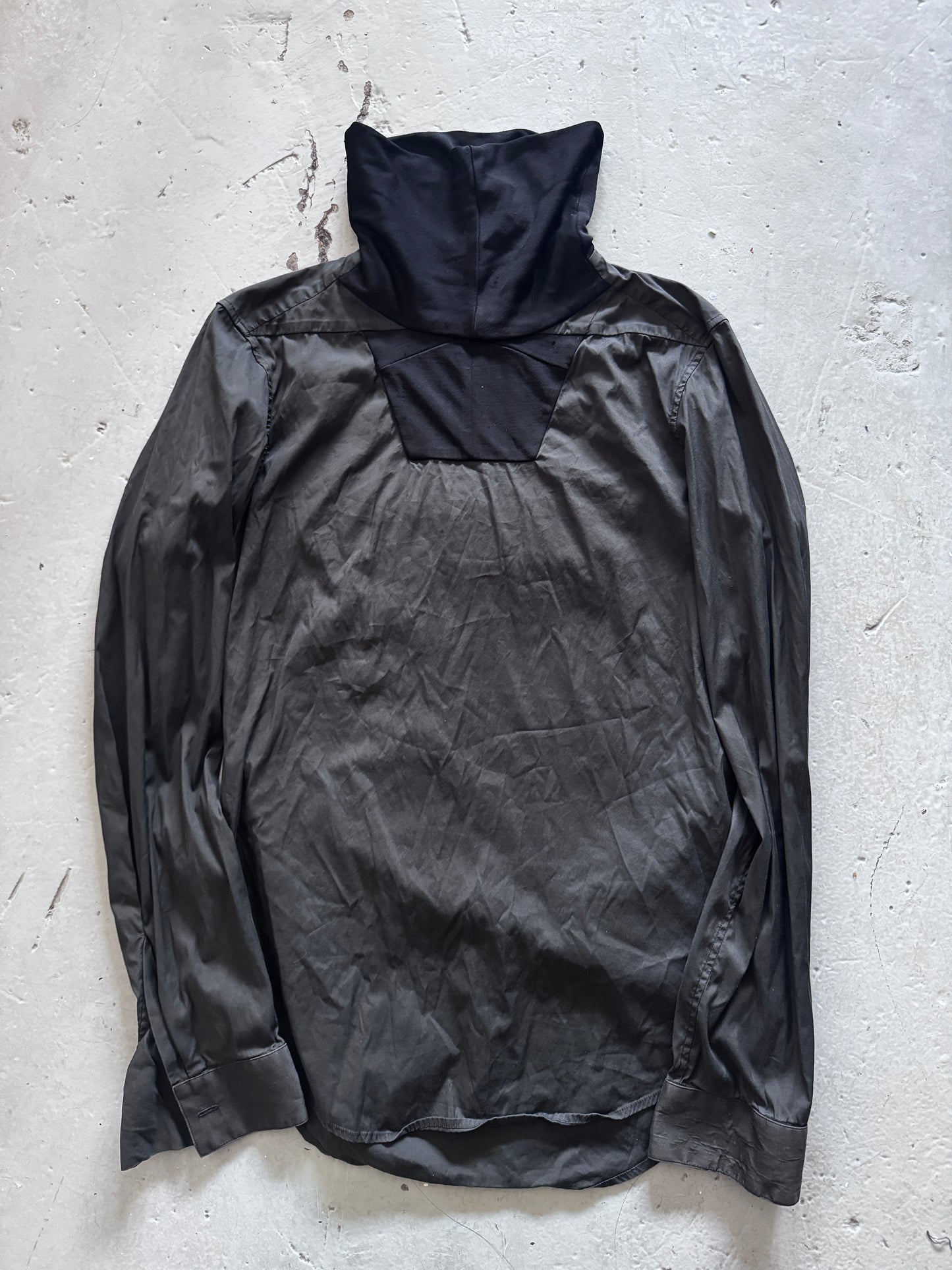 balenciaga stretch neck shirt