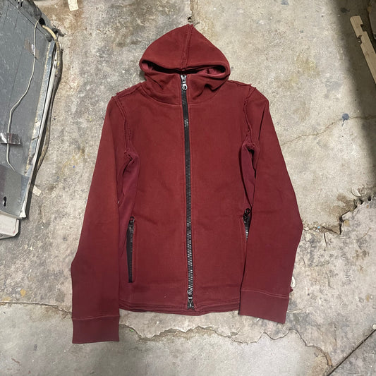 ripvanwinkle double jointed seam hoodie