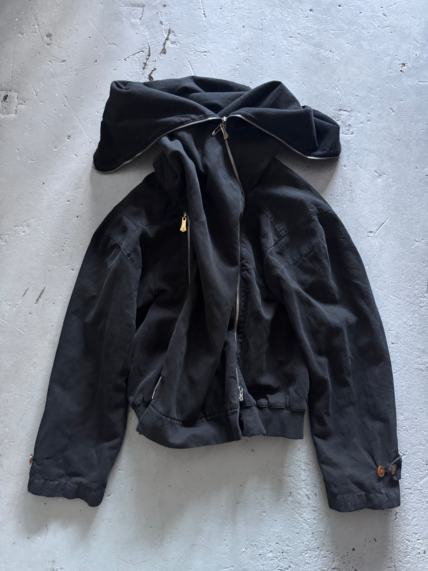 vivienne westwood double front witch parka