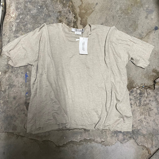 Comme Des Garcons Linen Boxy Tee