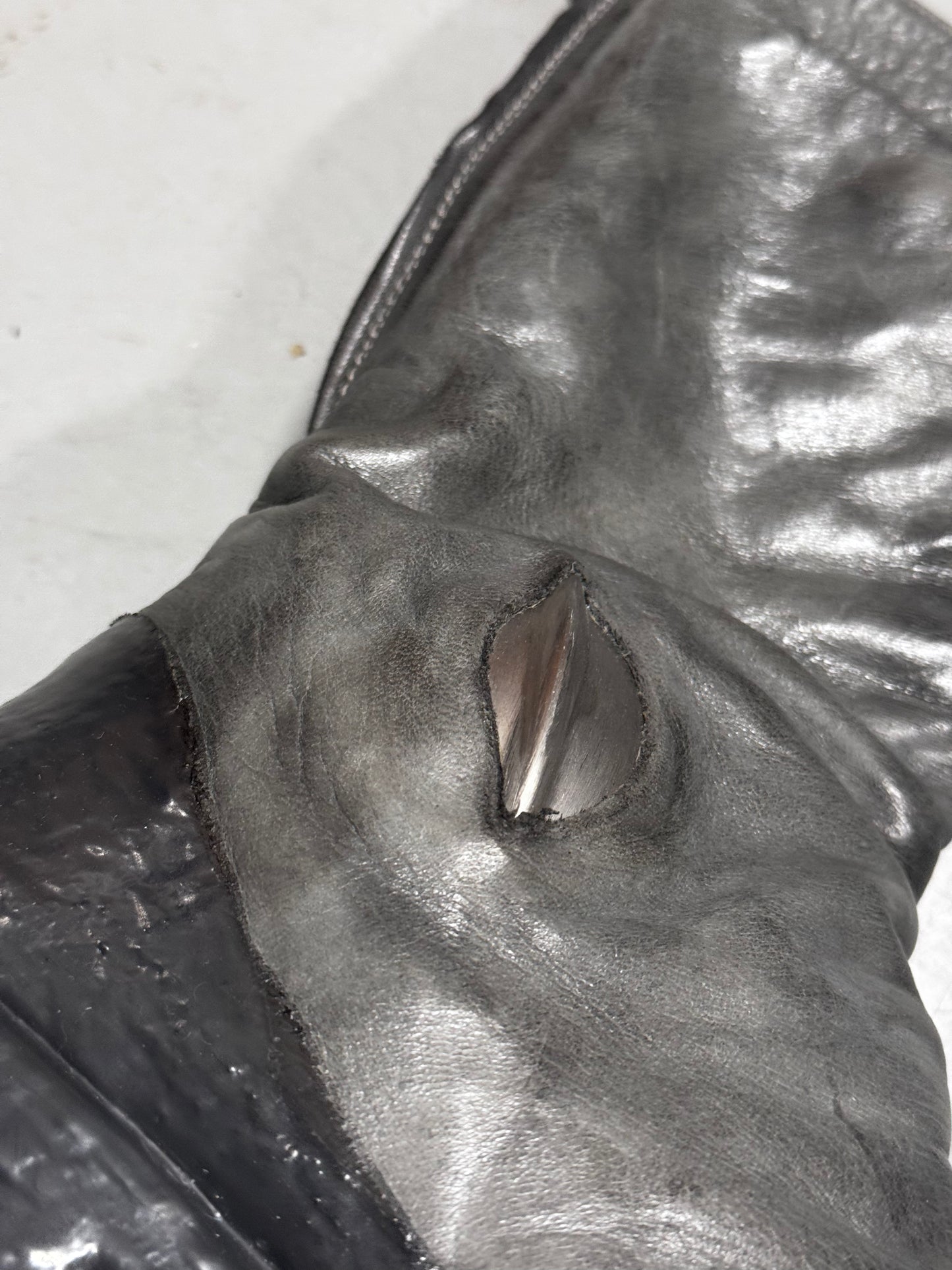 Carol Christian Poell Drip Prosthetic Tornado Boots