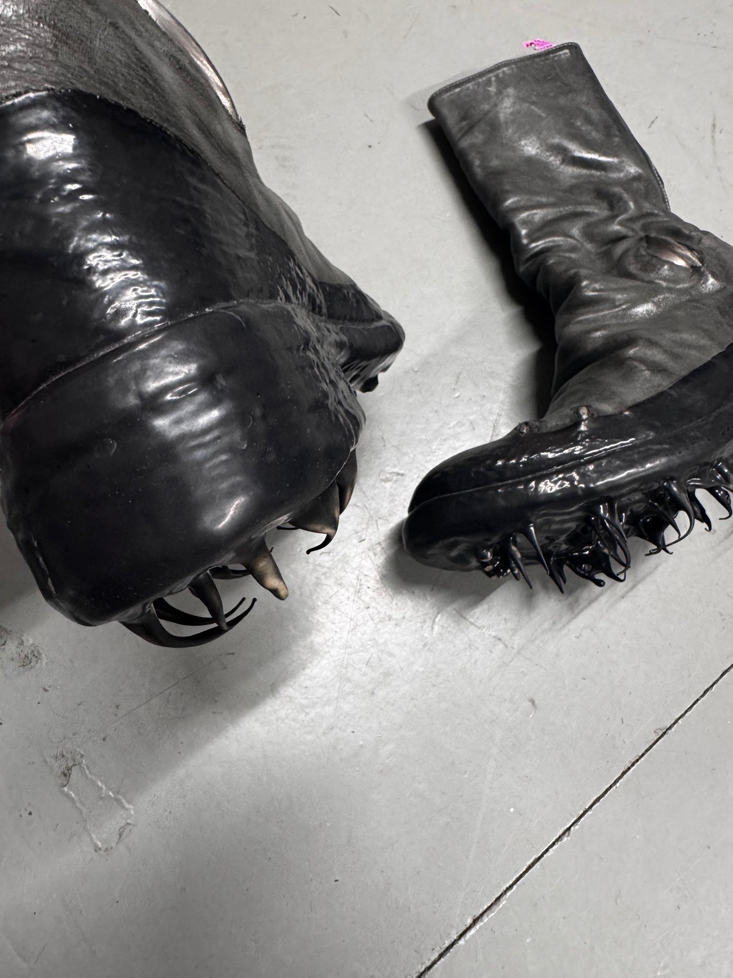 Carol Christian Poell Drip Prosthetic Tornado Boots