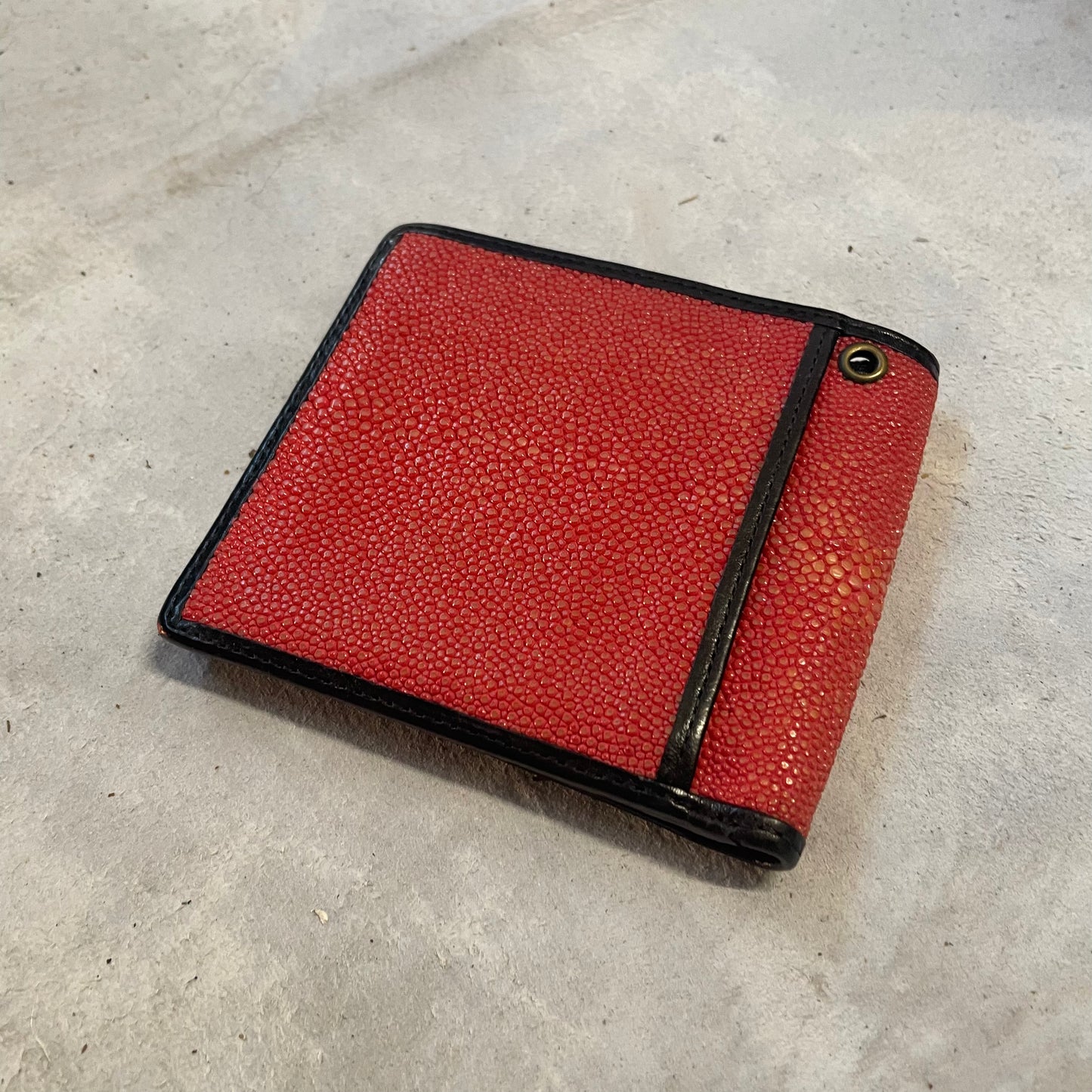 PPFM Stingray Leather Eye Bifold Wallet