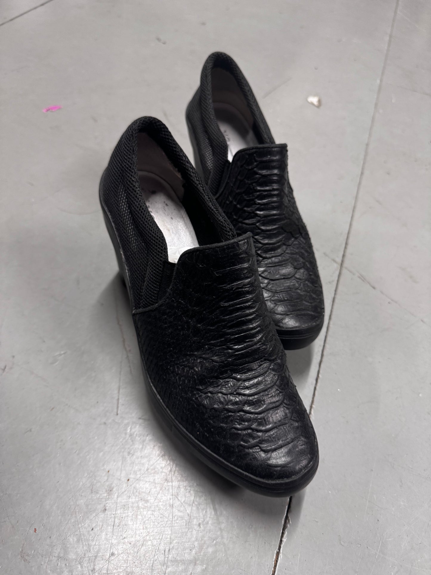 Y-3 Yohji Yamamoto x Adidas Faux Python Mesh Heels