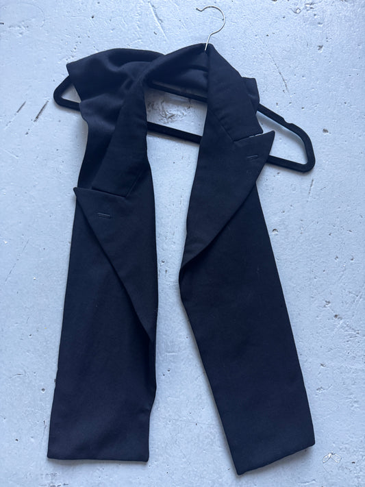 masaki matsushima detached lapel scarf