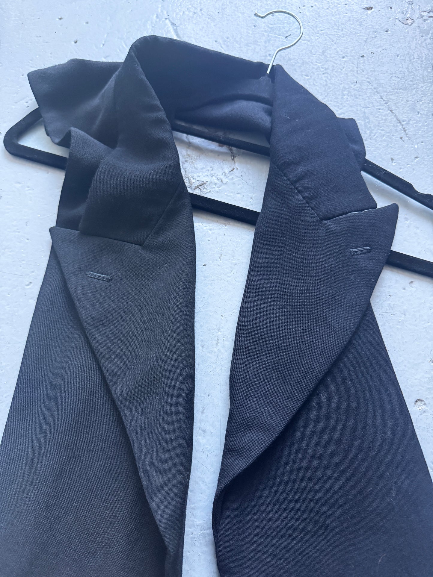 masaki matsushima detached lapel scarf