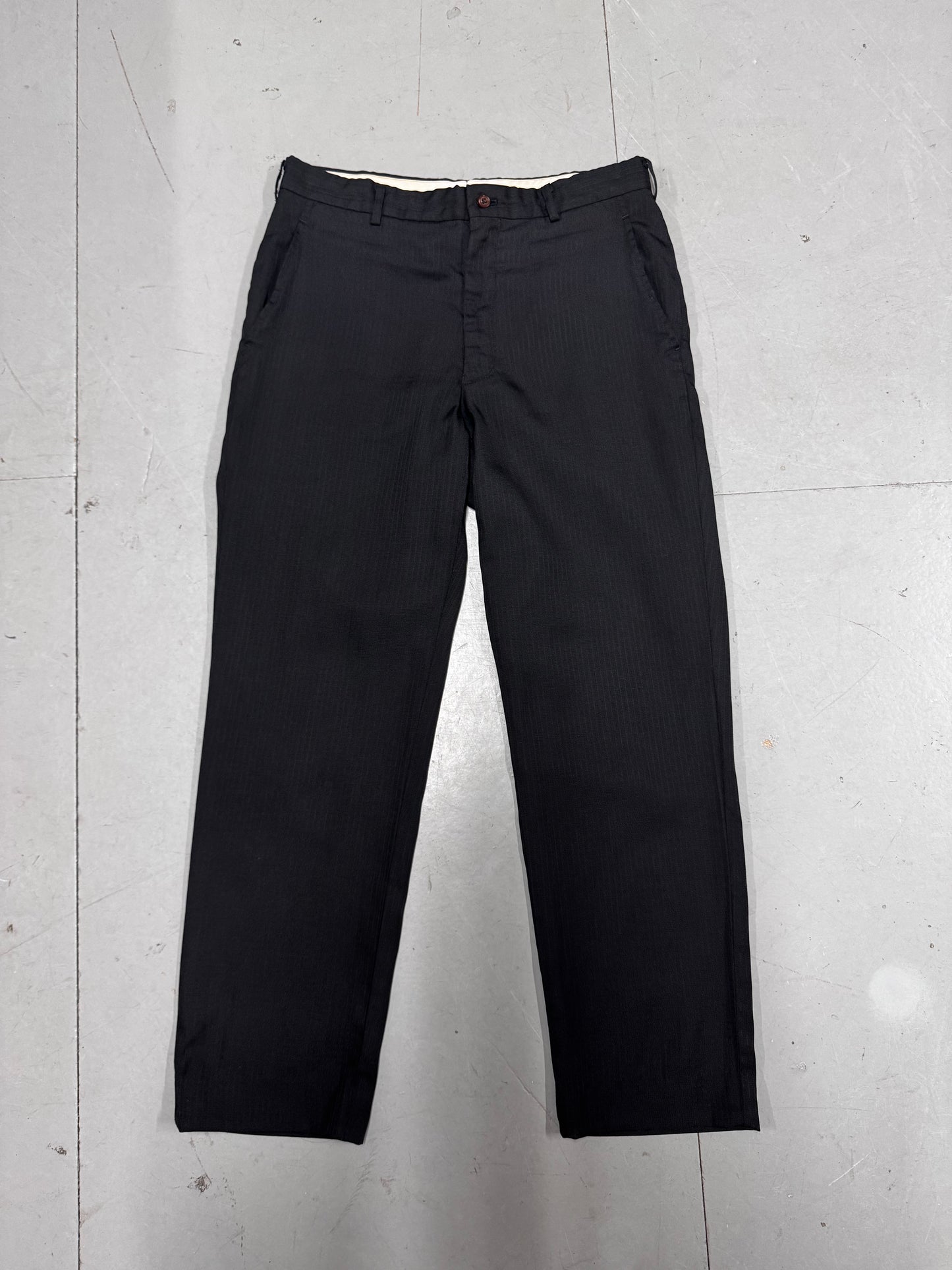 Comme Des Garcons Homme Plus Pinstripe Trousers