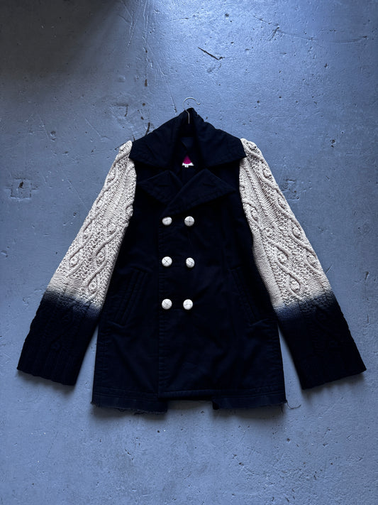 masaki matsushima AW97 claw knit gradient jacket M