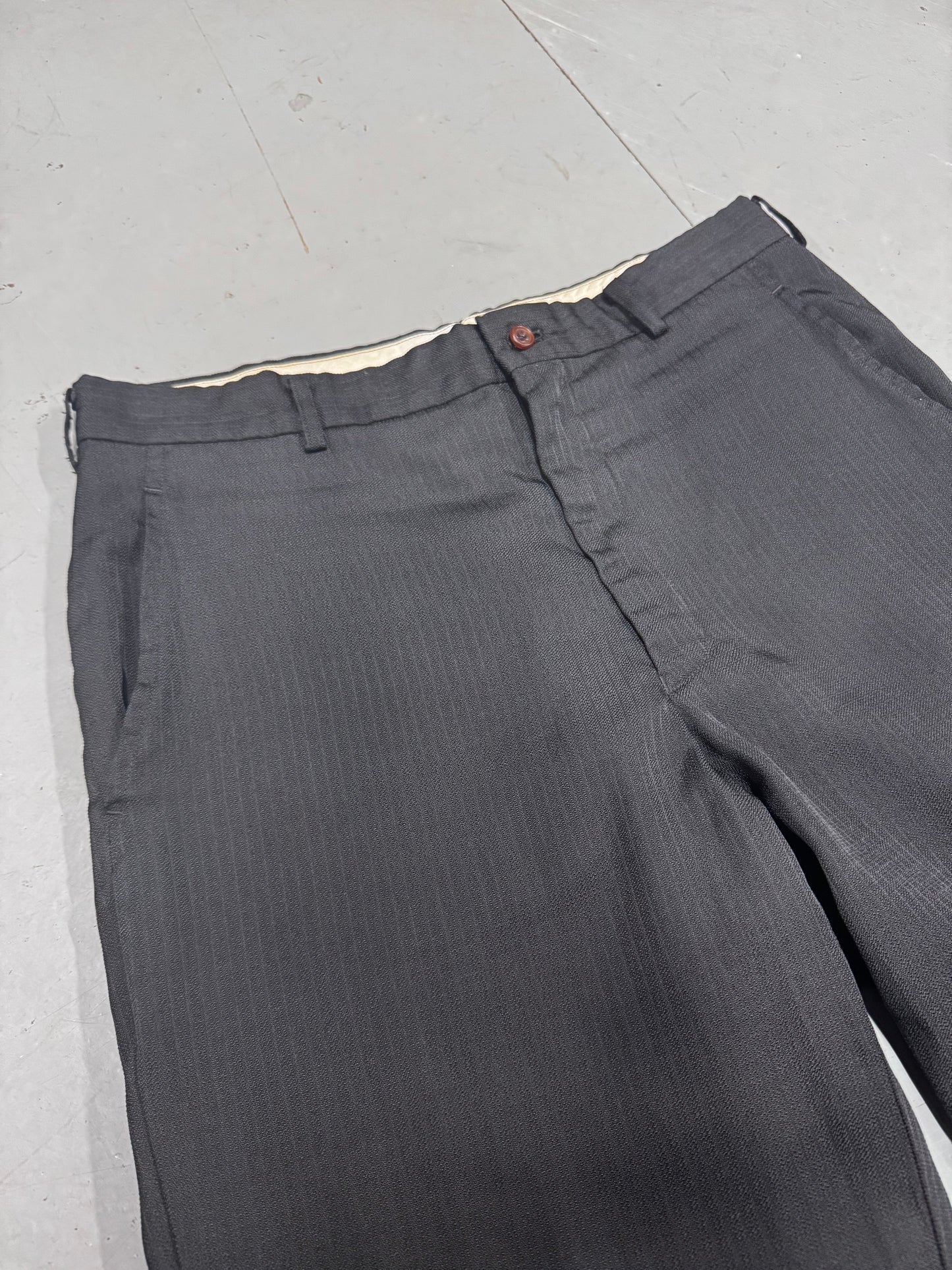 Comme Des Garcons Homme Plus Pinstripe Trousers