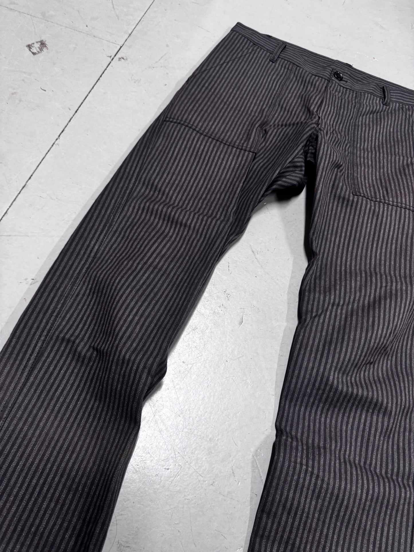 Comme Des Garcons Shirt Stripe Work Trouser