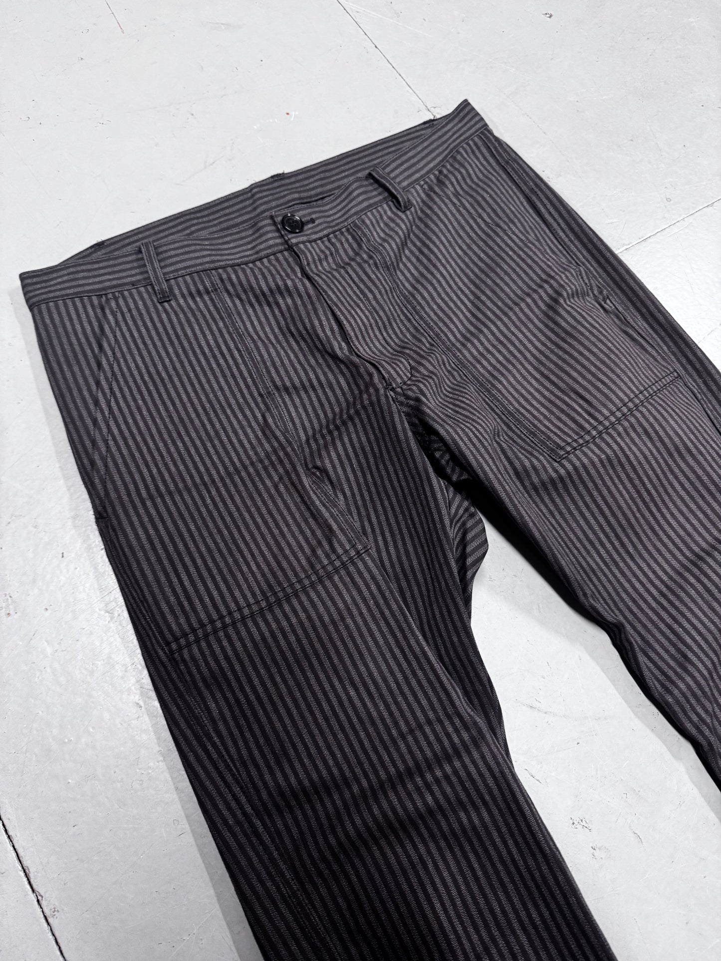 Comme Des Garcons Shirt Stripe Work Trouser