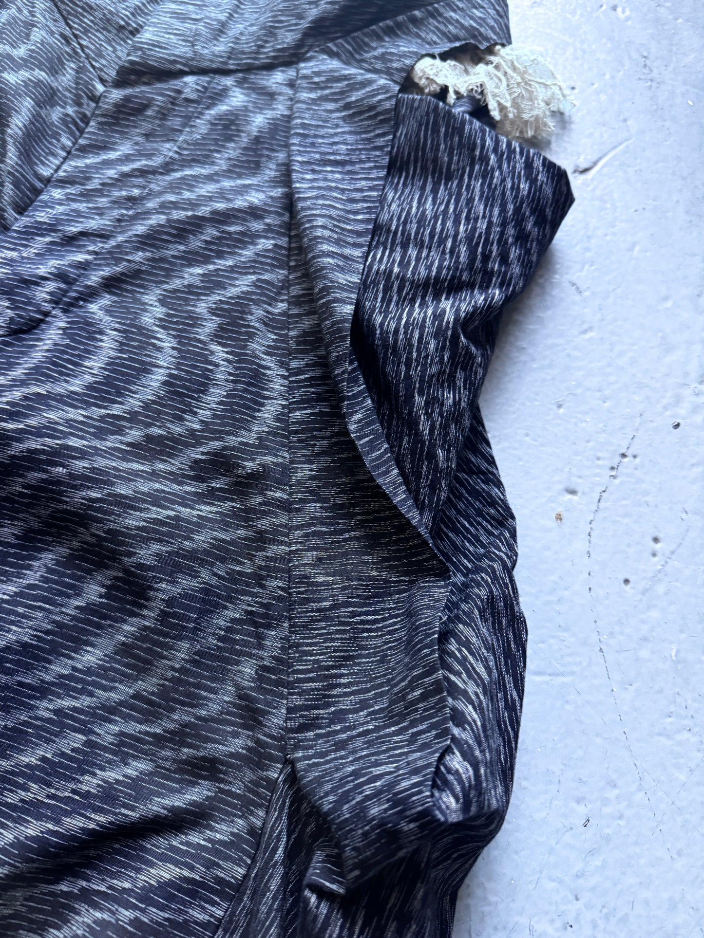 bernhard willhelm ruffle layer deformed shorts