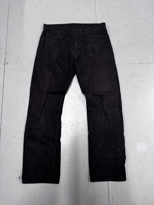 Issey Miyake Men Glitter Thread Jeans