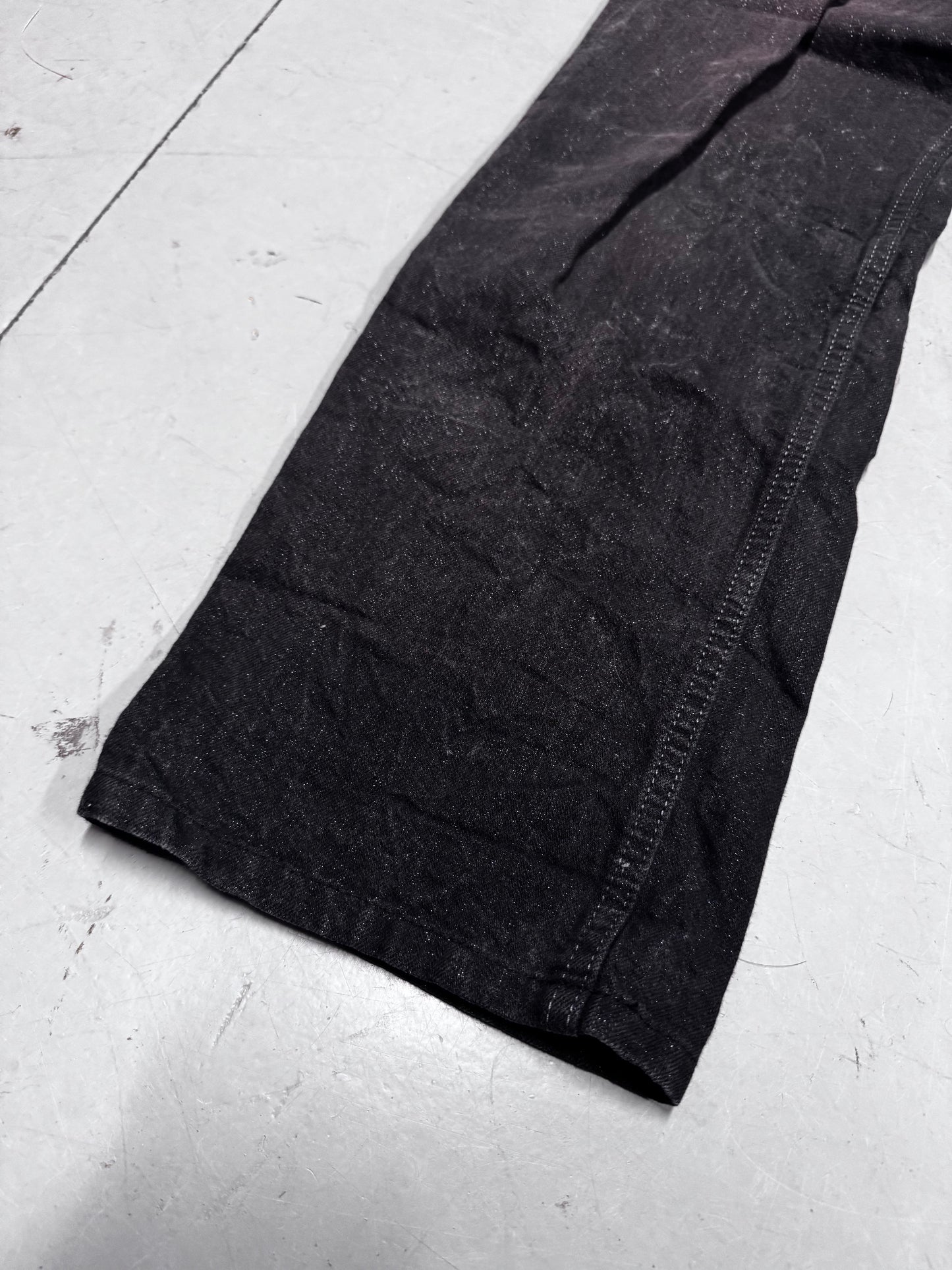 Issey Miyake Men Glitter Thread Jeans