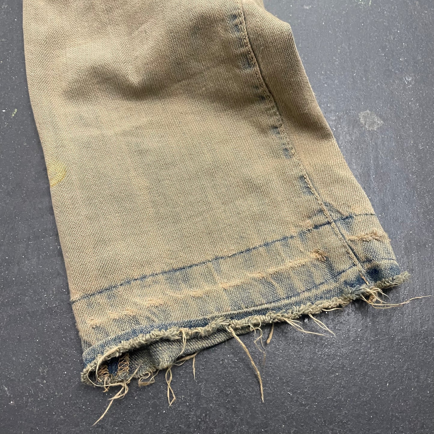 Rick Owens drkshdw Olmar Spiral Sand Wash Jeans