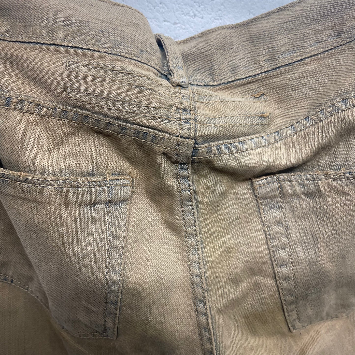 Rick Owens drkshdw Olmar Spiral Sand Wash Jeans