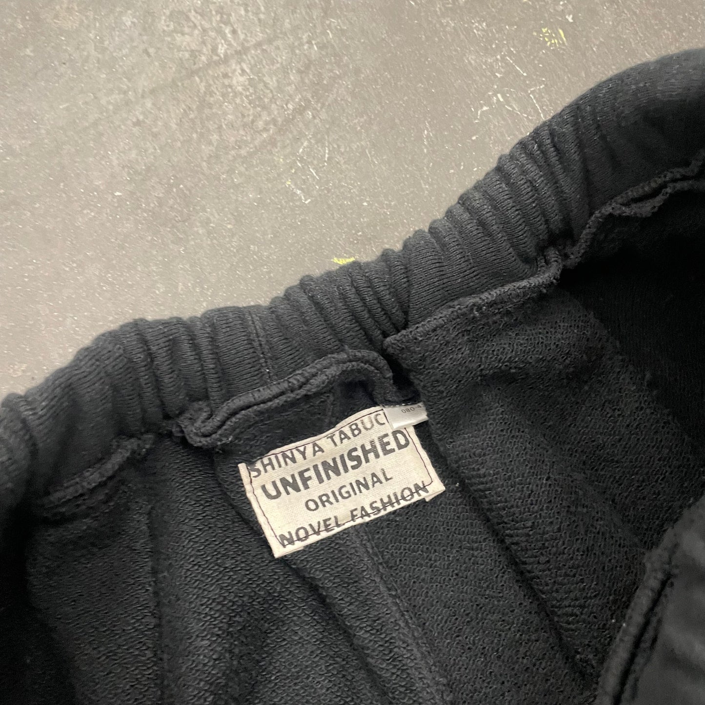 Unfinished Shinya Tabuchi Fur Detail Balloon Sweatpants