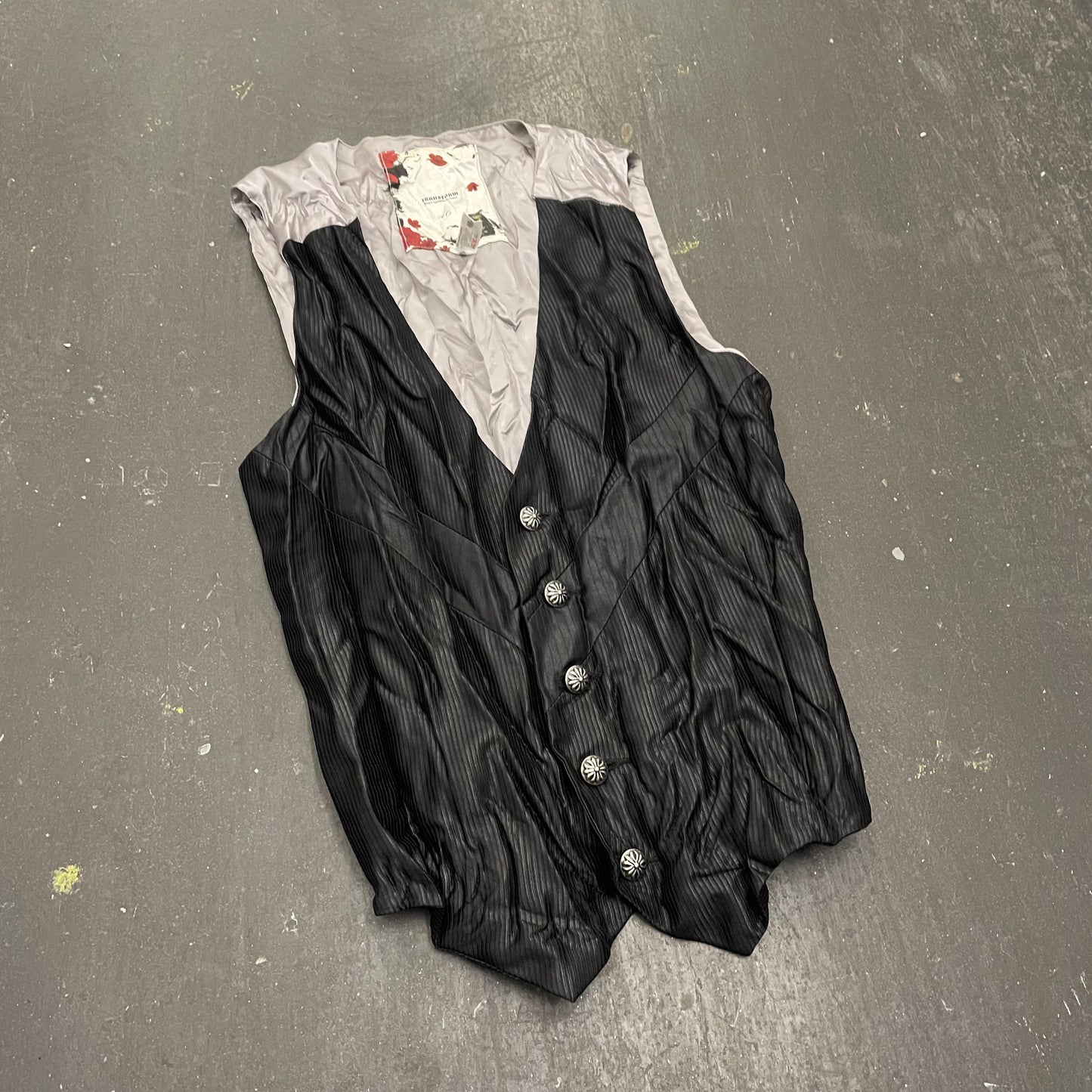 Transform Chrome Hardware Waistcoat