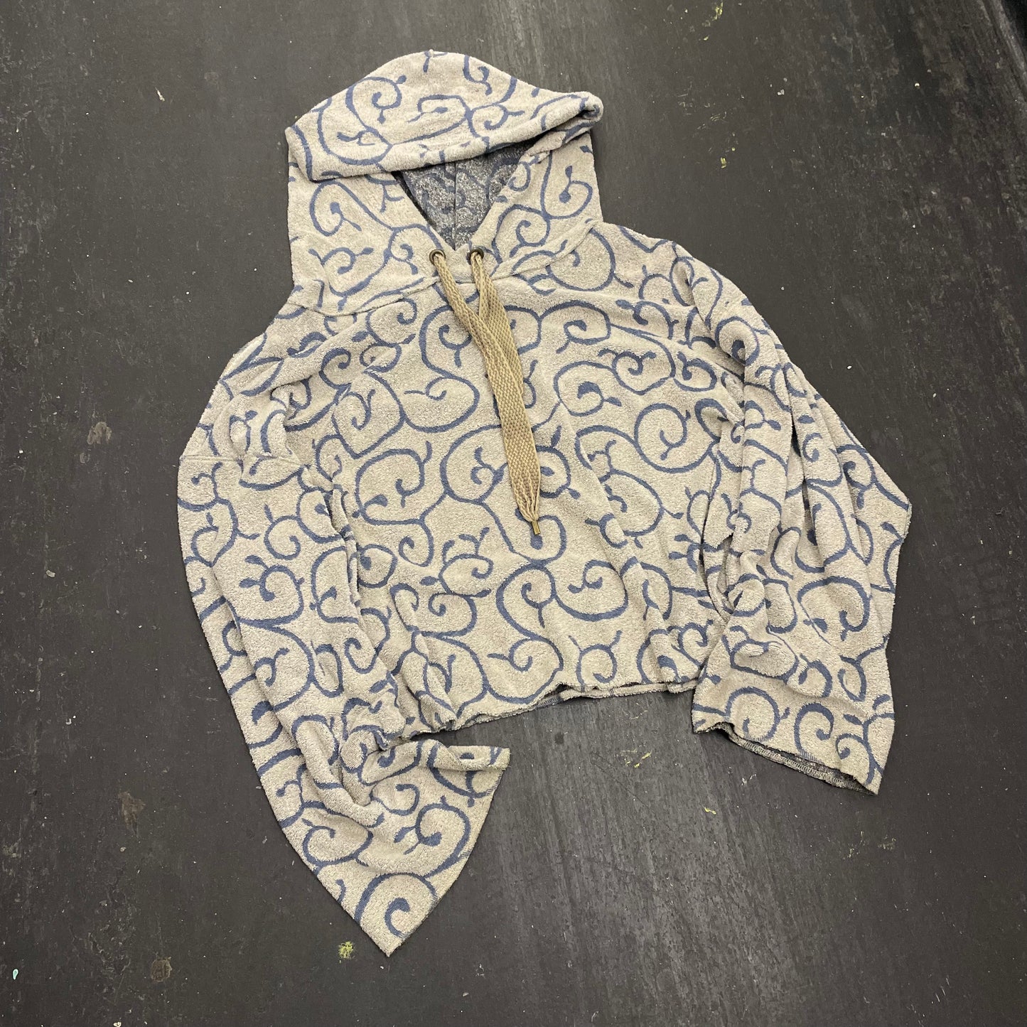 Kapital Linen Patterned Hoodie