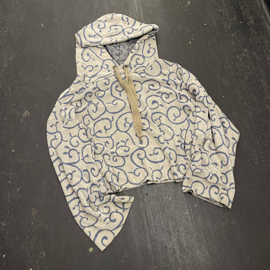 Kapital Linen Patterned Hoodie