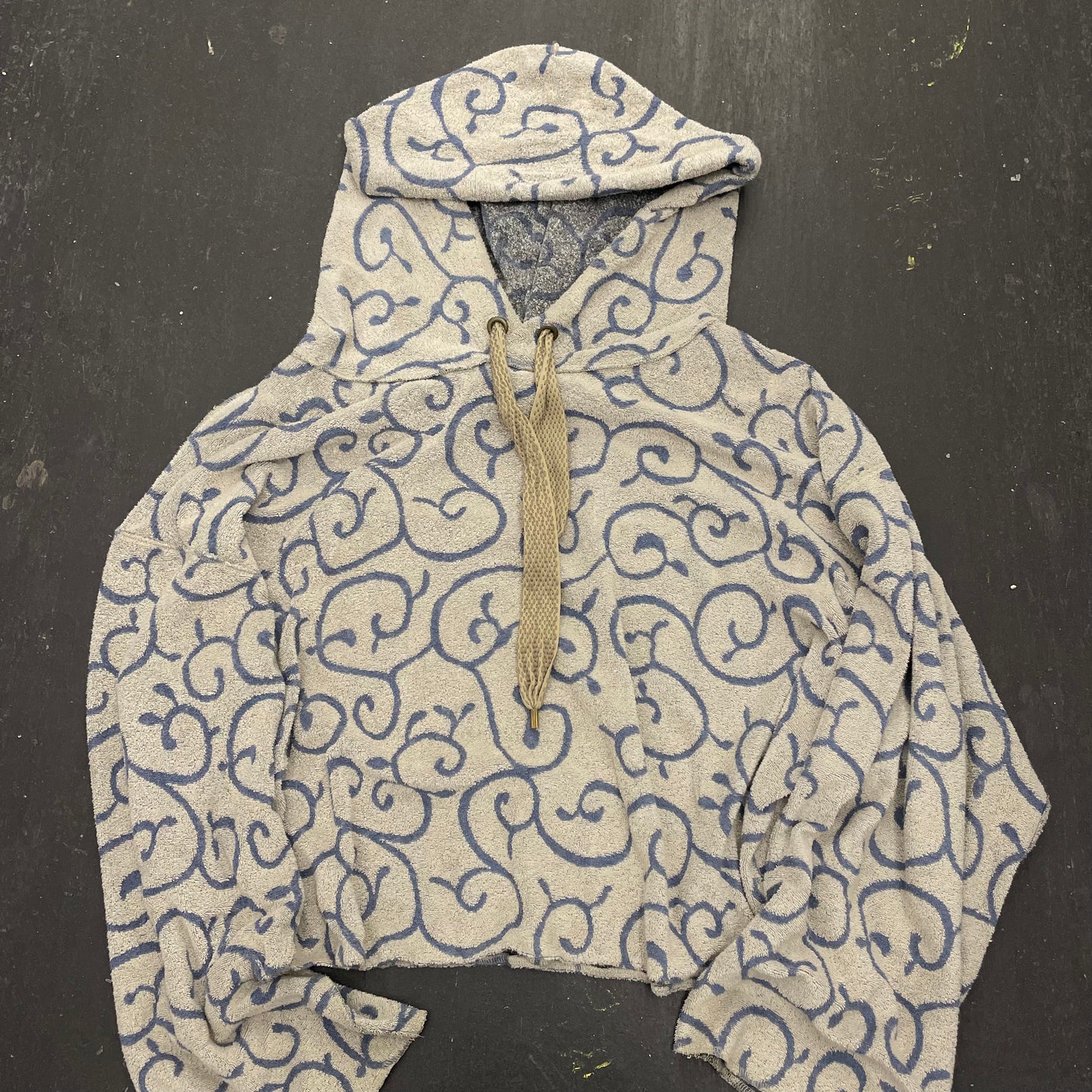 Kapital Linen Patterned Hoodie