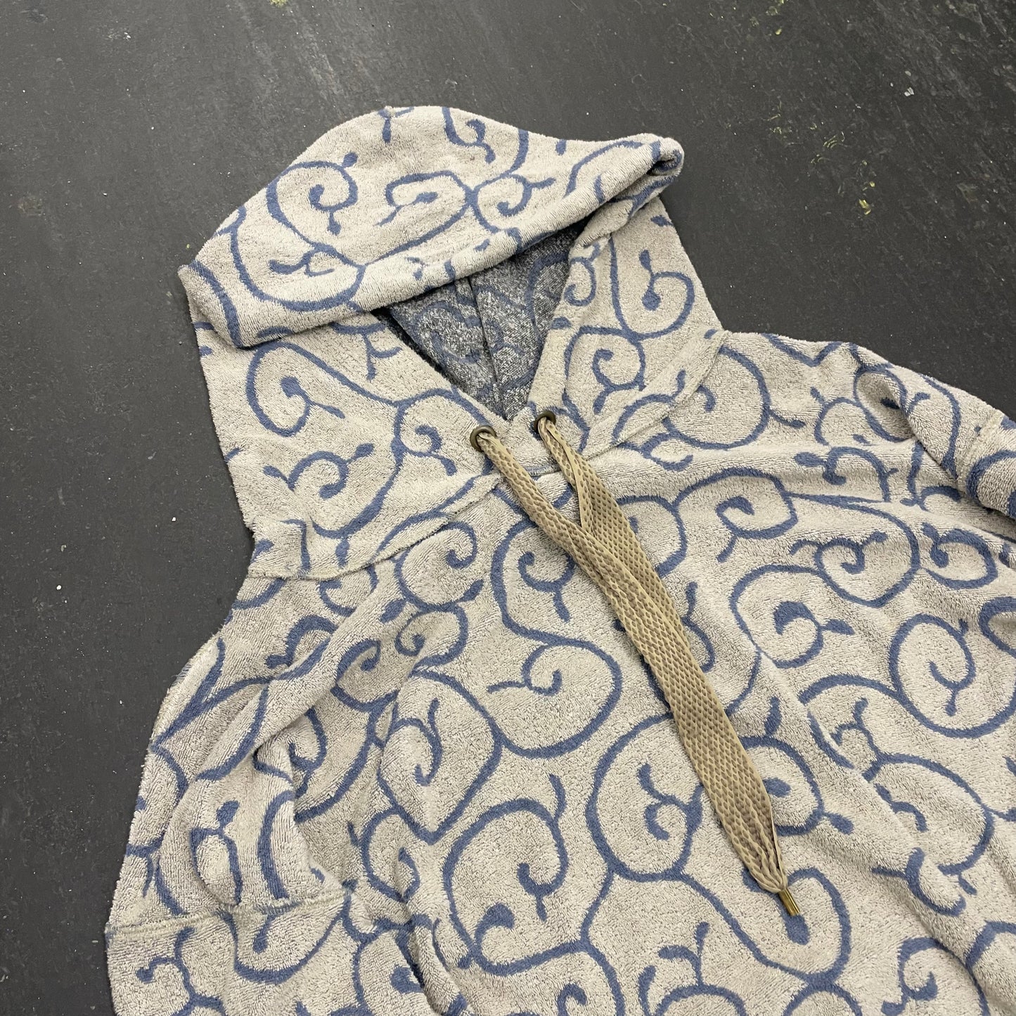 Kapital Linen Patterned Hoodie