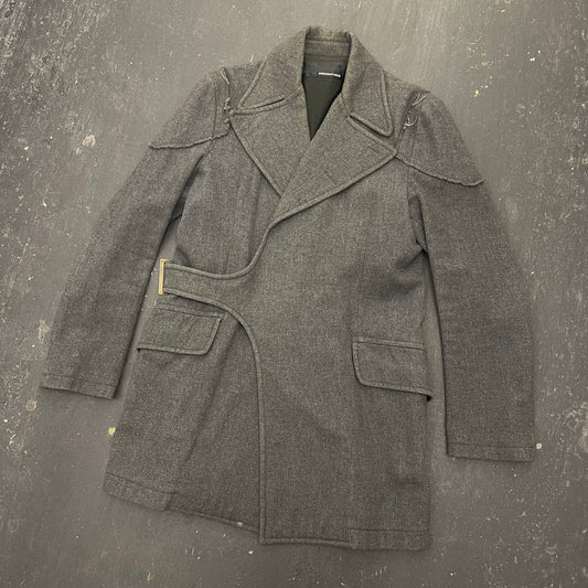 Andrew Mackenzie Cross Buckle Armor Jacket