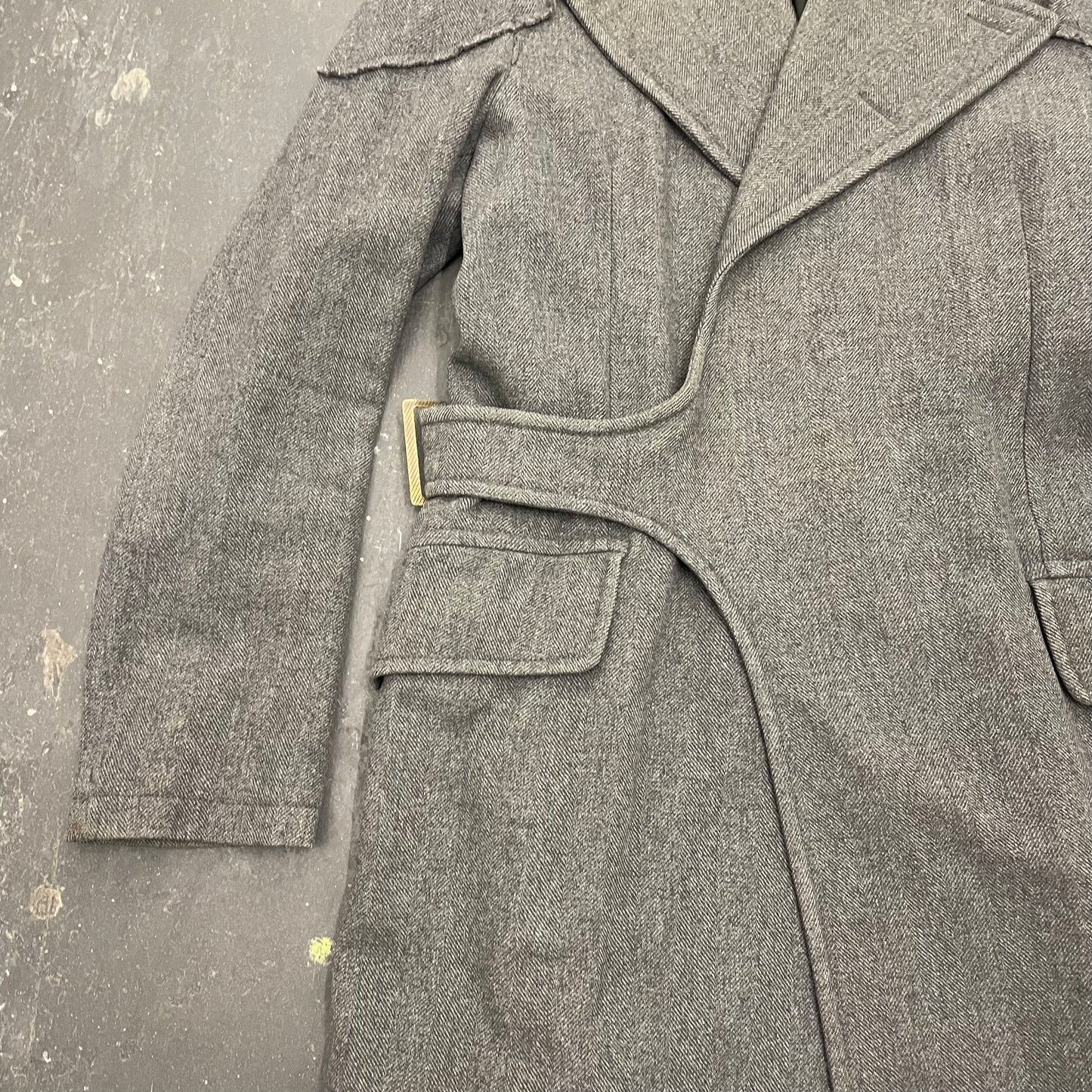 Andrew Mackenzie Cross Buckle Armor Jacket