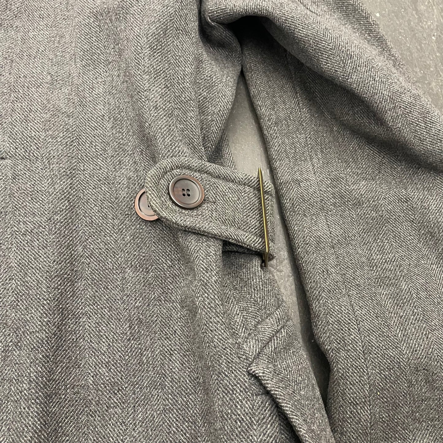Andrew Mackenzie Cross Buckle Armor Jacket