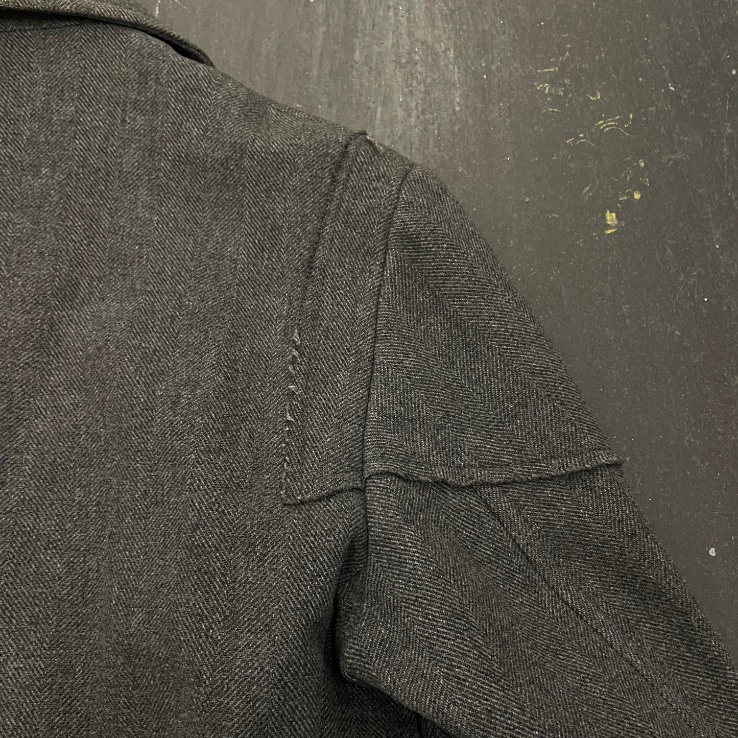Andrew Mackenzie Cross Buckle Armor Jacket