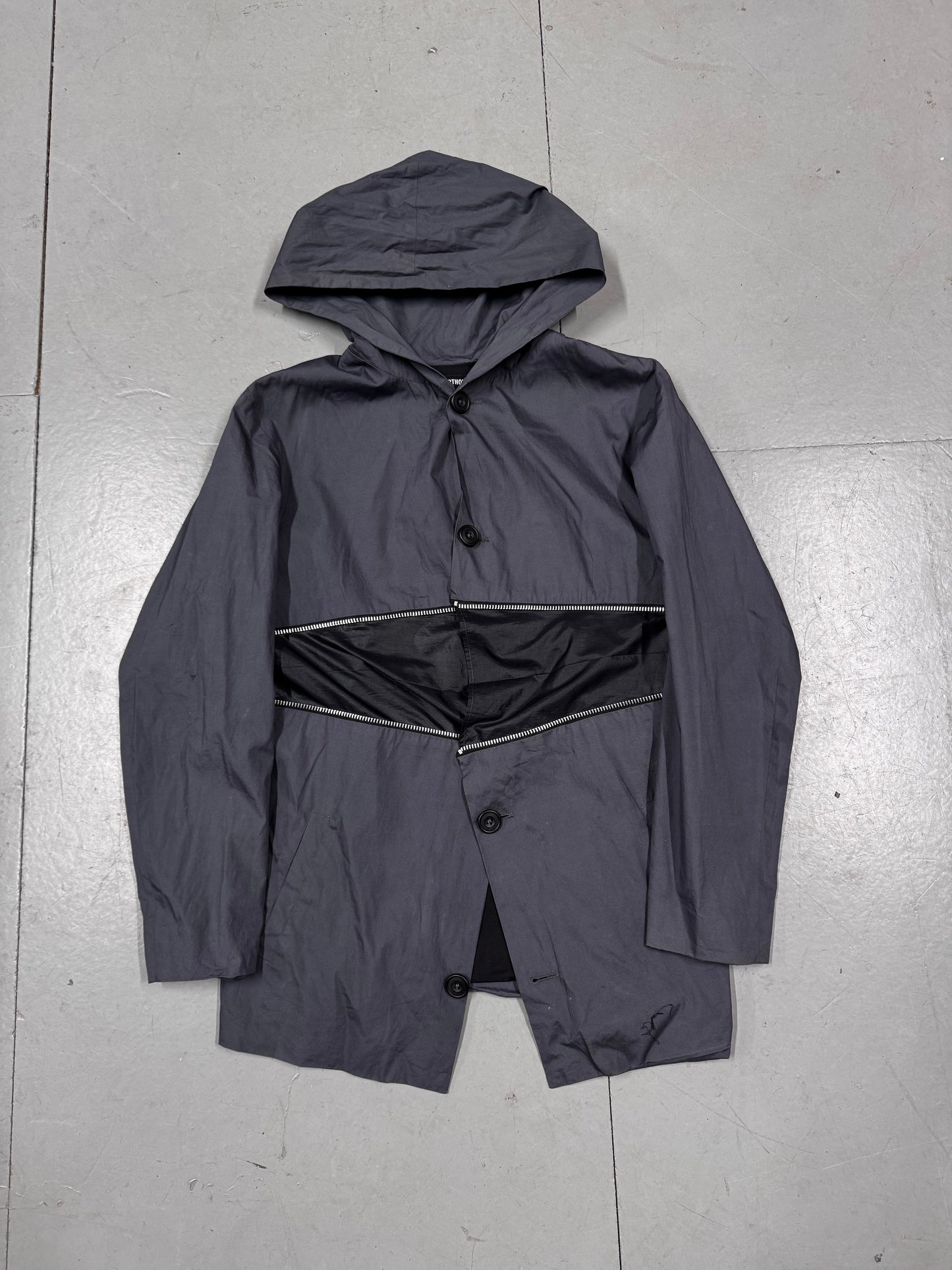 Berthold Zip Centre Hooded Blazer