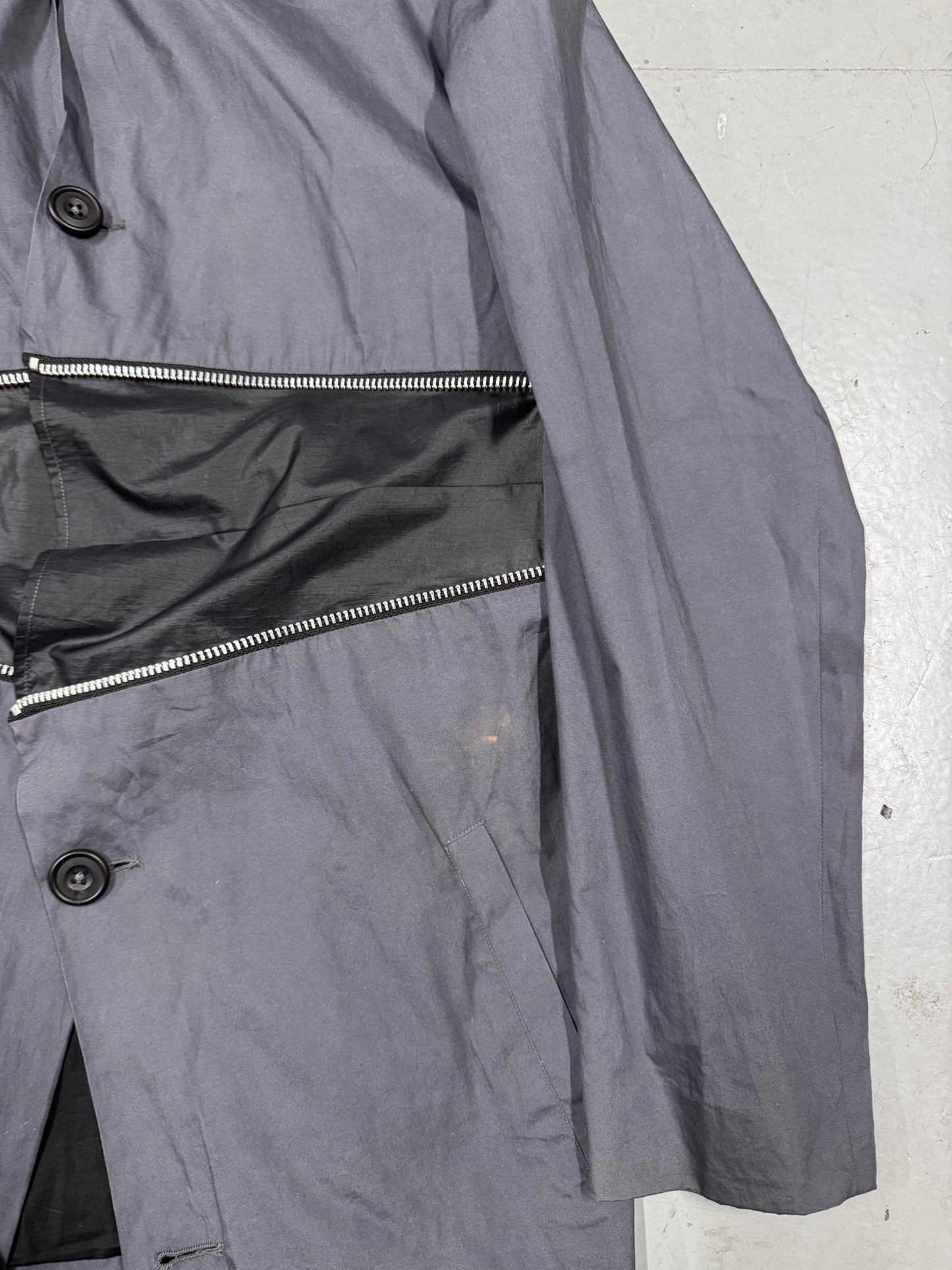 Berthold Zip Centre Hooded Blazer
