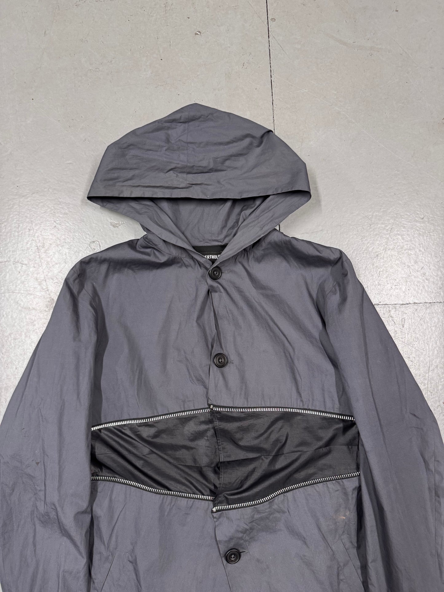 Berthold Zip Centre Hooded Blazer