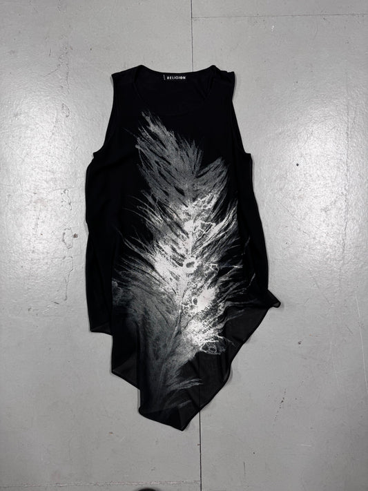 Religion Feather Elongated Tank