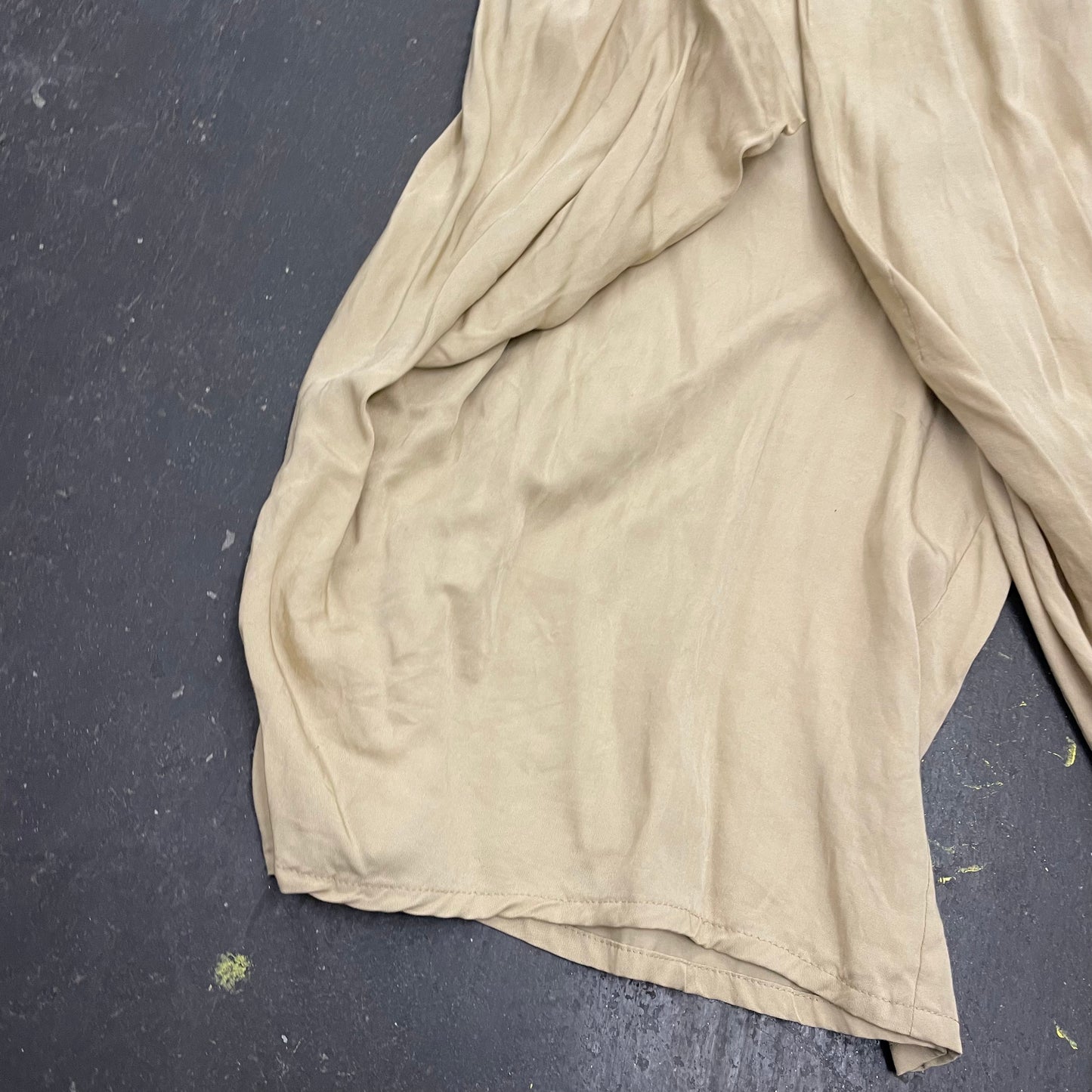 Gomme Drape Cross Front Capri Pants