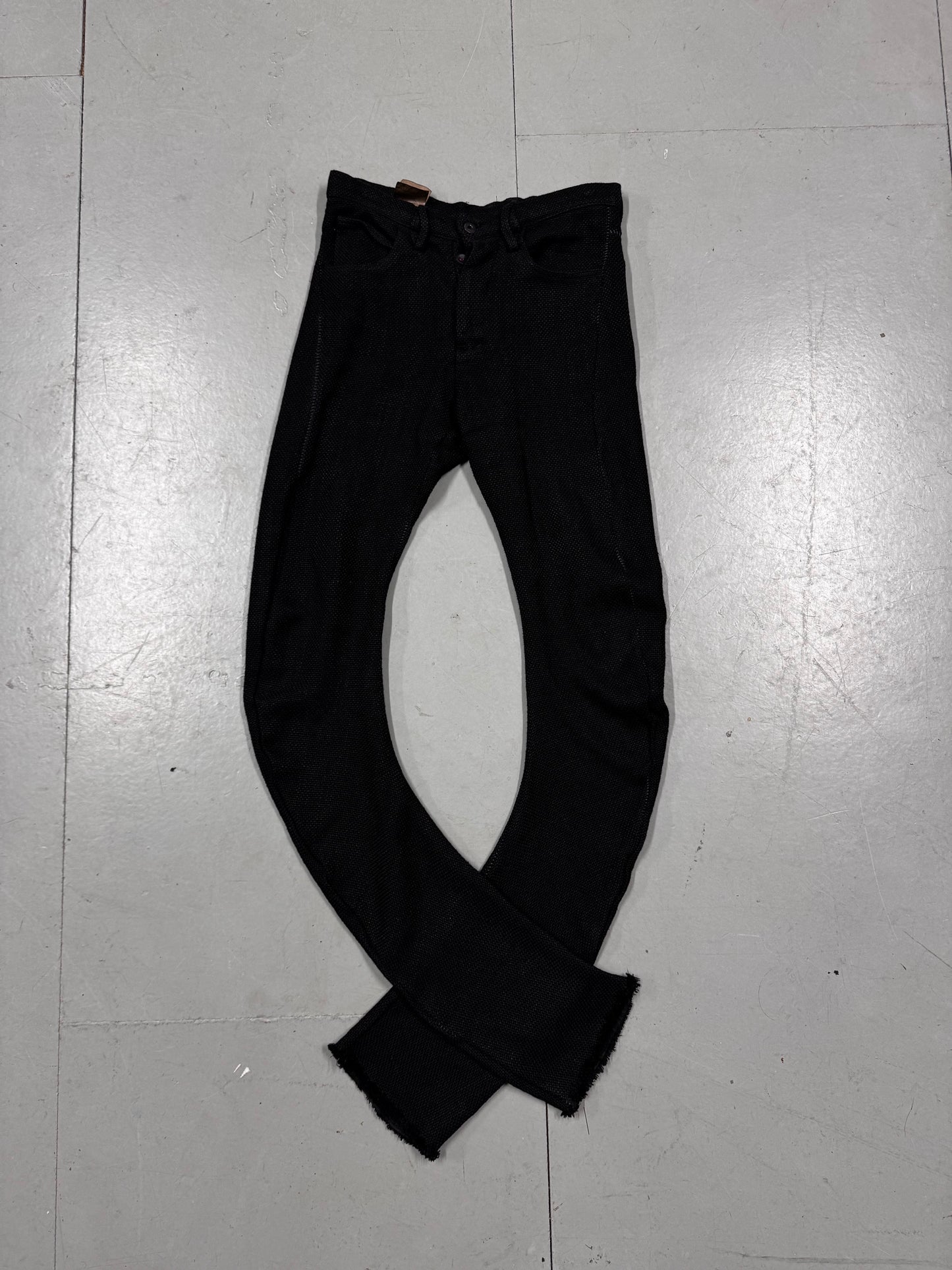 Zam Barrett Crescent Seam Overlock Trousers