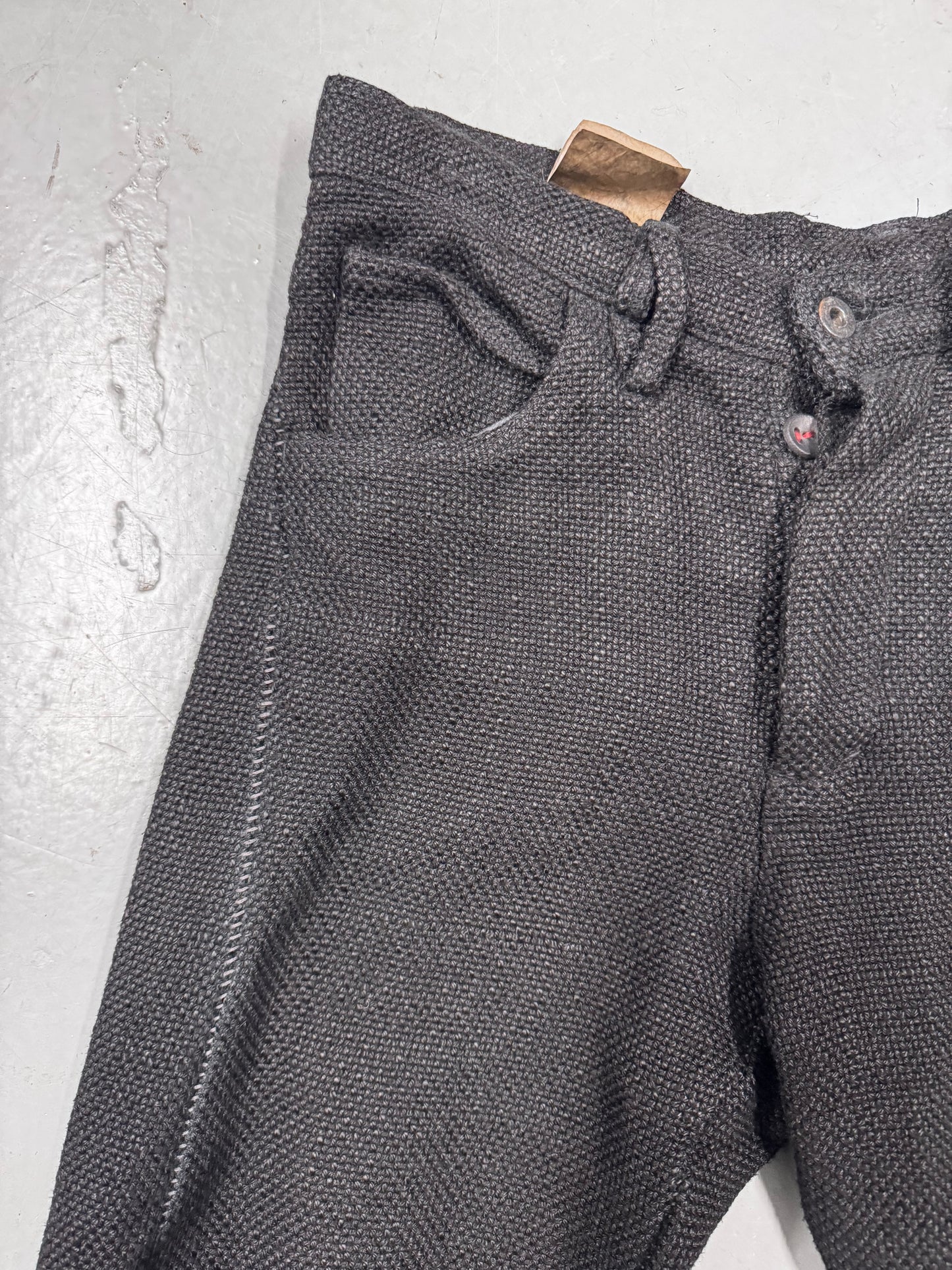 Zam Barrett Crescent Seam Overlock Trousers