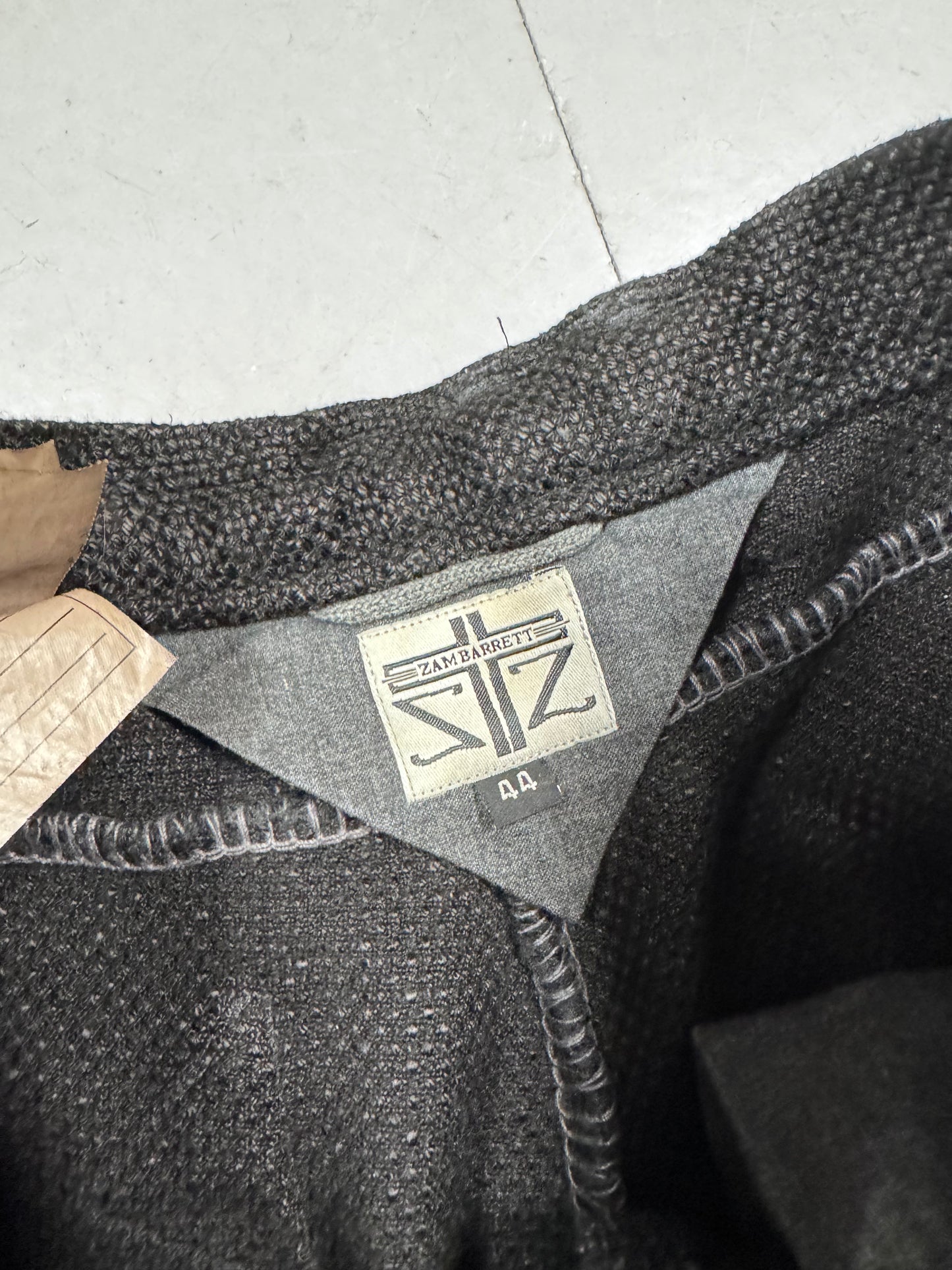 Zam Barrett Crescent Seam Overlock Trousers