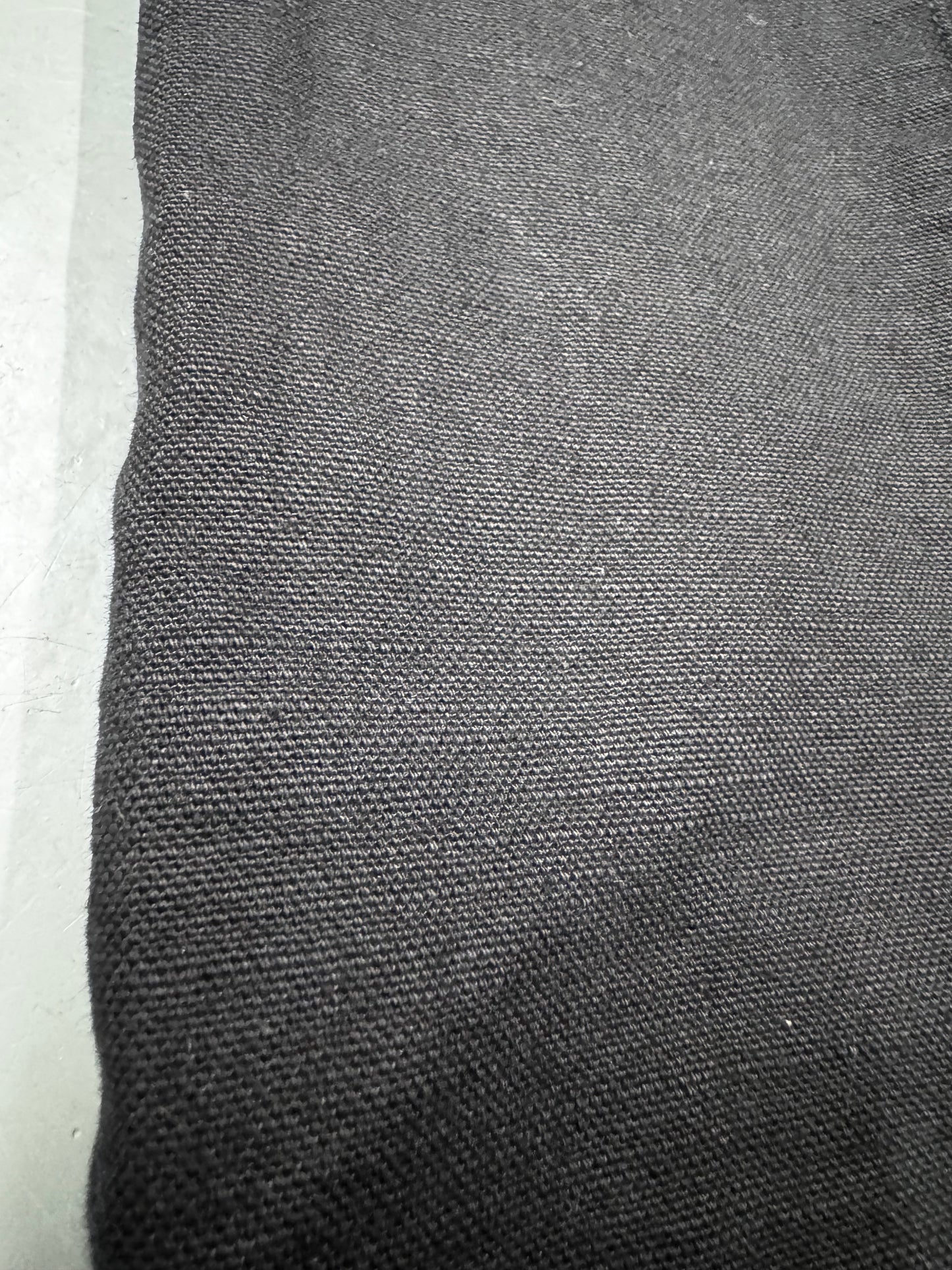 Dior by Hedi Slimane Thick Linen Jeans