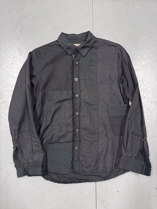 Kapital Boro Patchwork Distressed Shirt