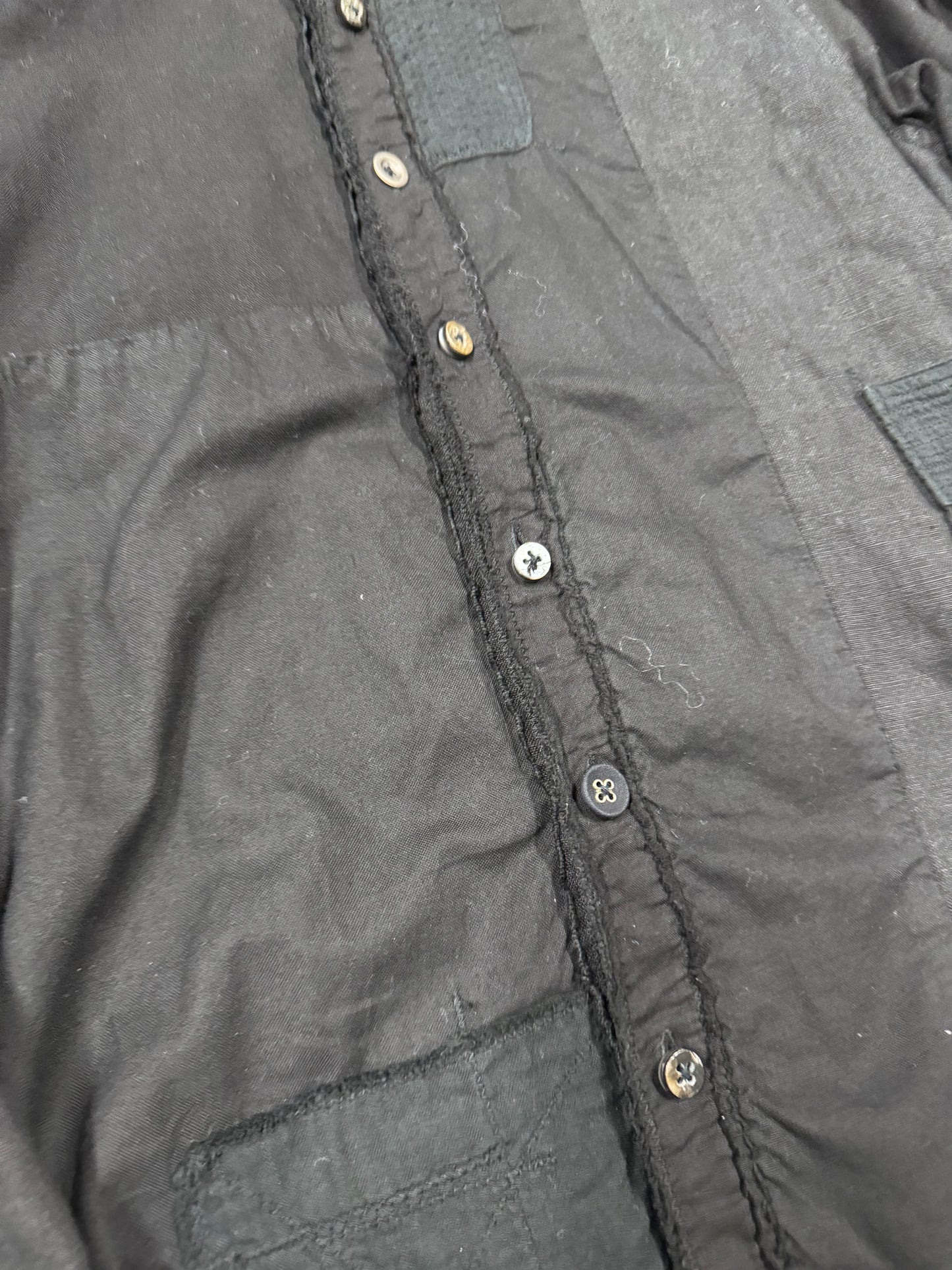 Kapital Boro Patchwork Distressed Shirt