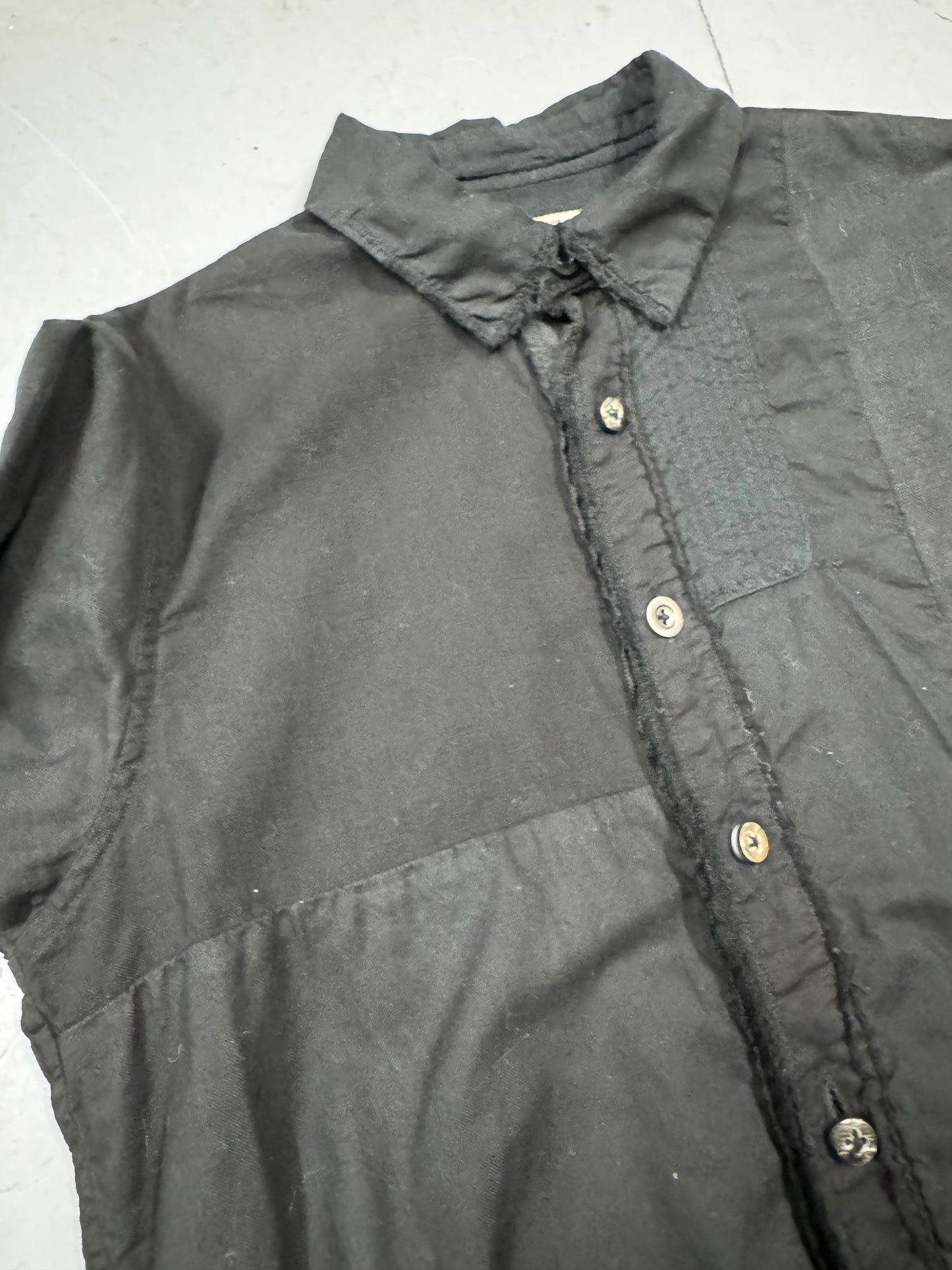 Kapital Boro Patchwork Distressed Shirt